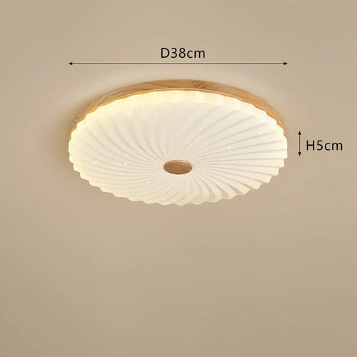 bûche créative led éclairage de plafond minimaliste luminaire - vue 6 sur 8