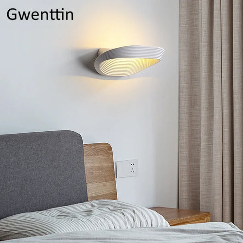applique murale à led style nordique pour décoration intérieure - vue 5 sur 10