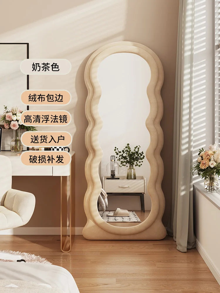 miroir debout design nordique esthétique pour décoration moderne - vue 11 sur 17