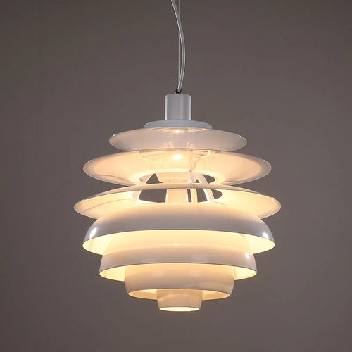 Lustre en aluminium postmoderne design nordique loft - vue 3 sur 8
