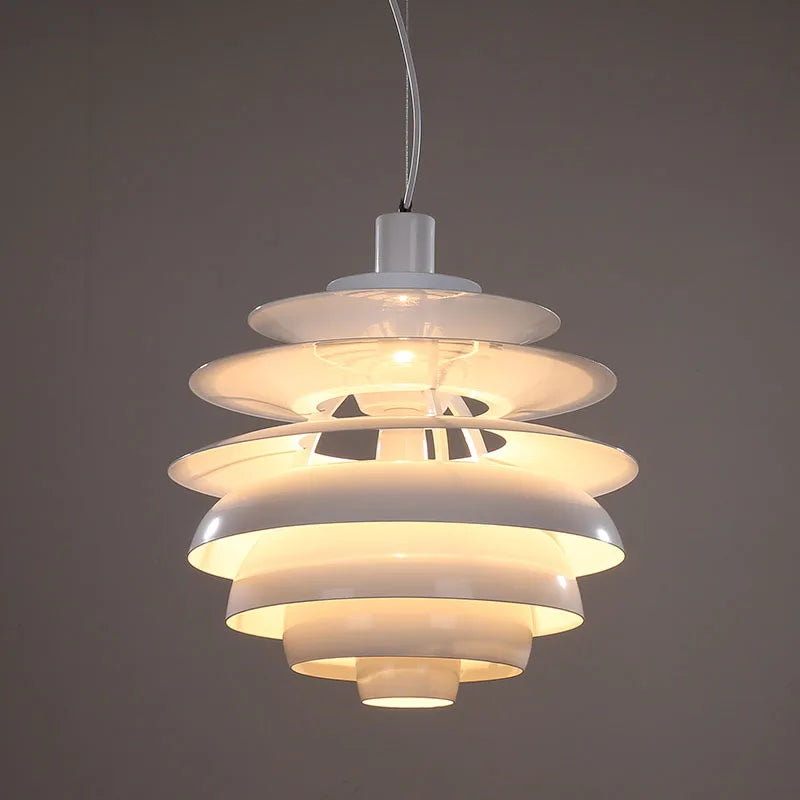 Lustre en aluminium postmoderne design nordique loft - vue 2 sur 8