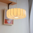 lustre créatif en soie pour éclairage de table rétro chinois