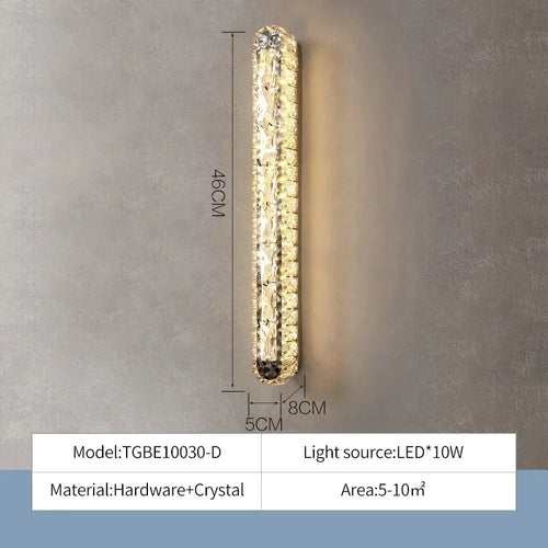 lustre led moderne en cristal avec intensité variable pour la maison - vue 14 sur 13