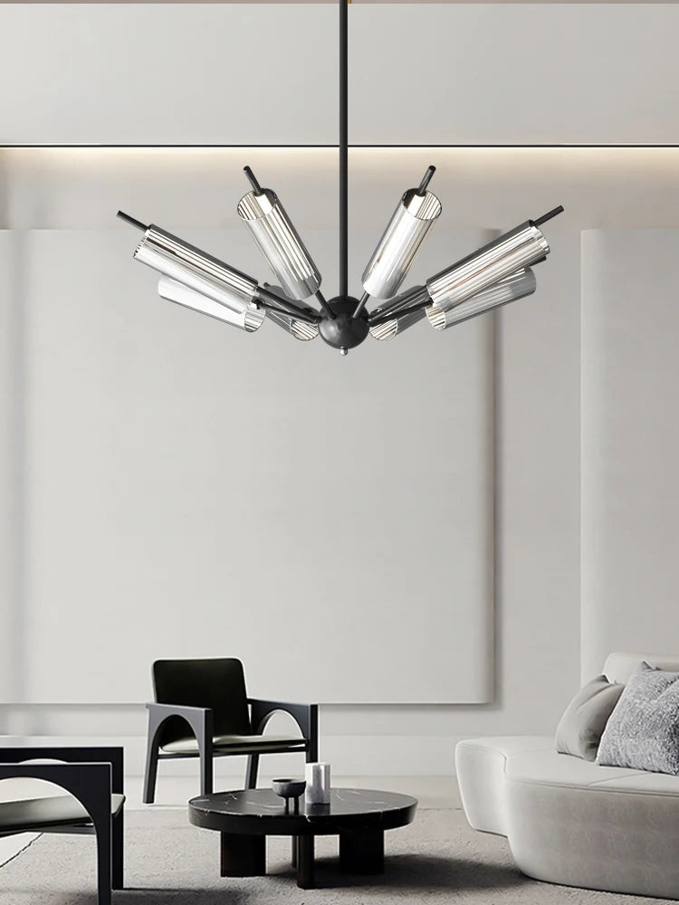 suspension minimaliste en cuivre pour décoration moderne