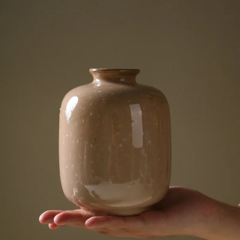 vase en céramique décoratif pour fleurs et plantes - vue 4 sur 8