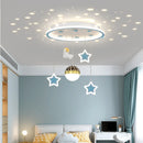 Plafonnier LED en forme d'étoile pour chambre d'enfant