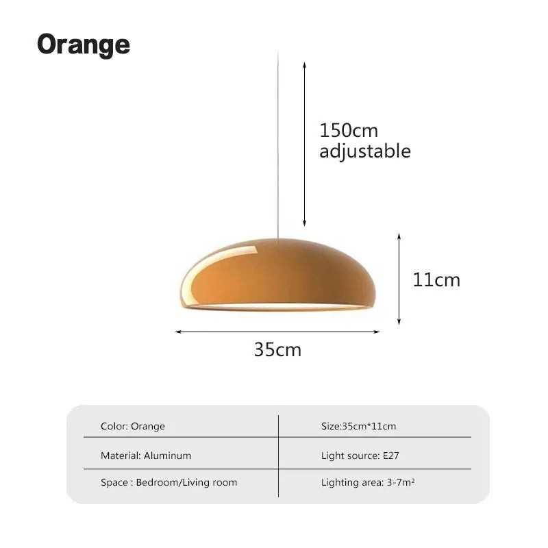 suspension led nordique macaron luminaire suspendu éclairage maison - vue 18 sur 21