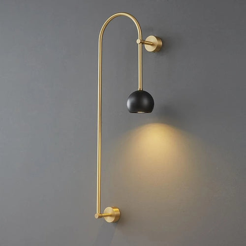 applique murale en cuivre style italien pour intérieur élégant - vue 6 sur 8