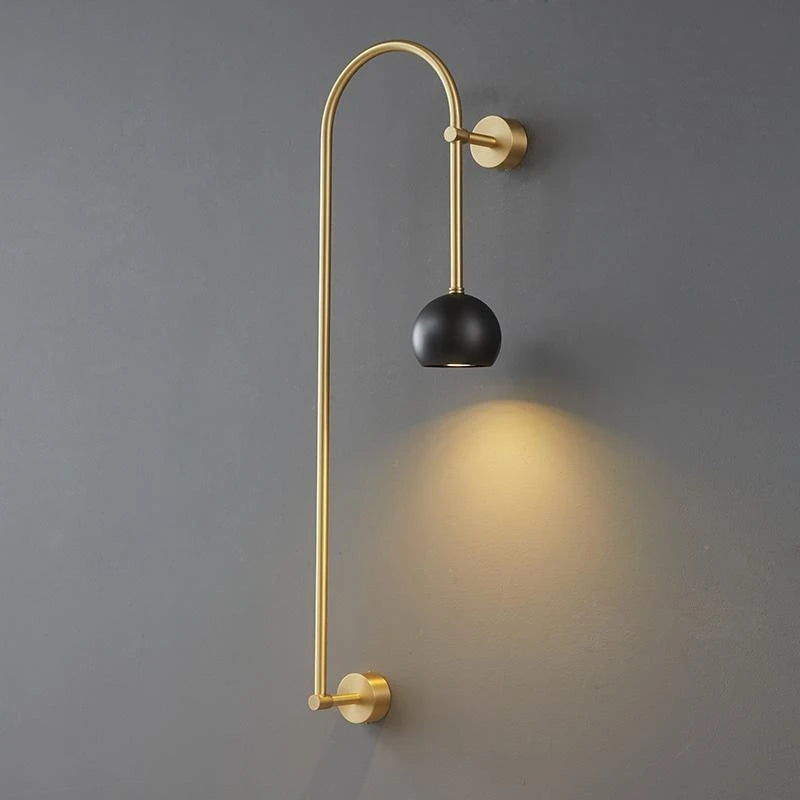 applique murale en cuivre style italien pour intérieur élégant - vue 5 sur 8