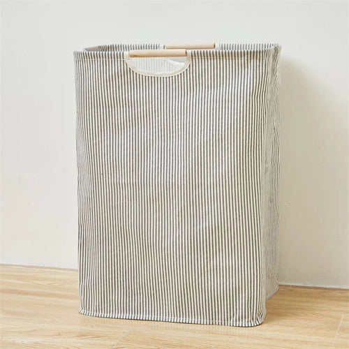 panier de rangement pliable pour linge sale avec poignée - vue 10 sur 12