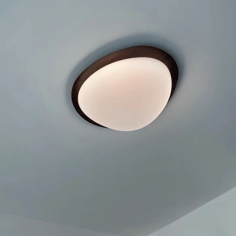 Moderne rétro bois couleur plafonnier chambre Restaurant cuisine étude pavé décoration lumière balcon Led éclairage intérieur - vue 6 sur 8