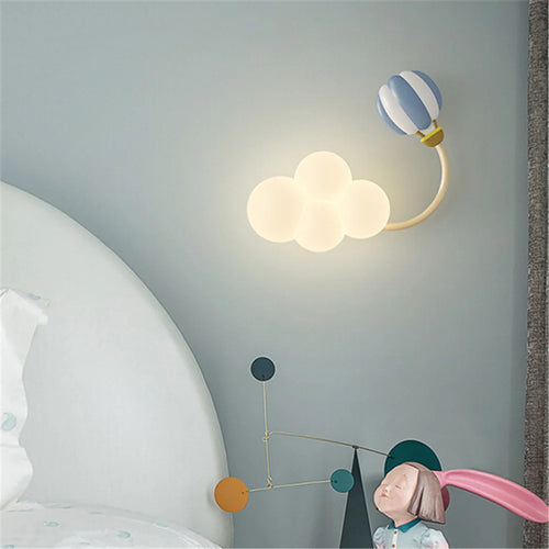 applique murale led avion pour enfants décorative et ludique - vue 4 sur 12