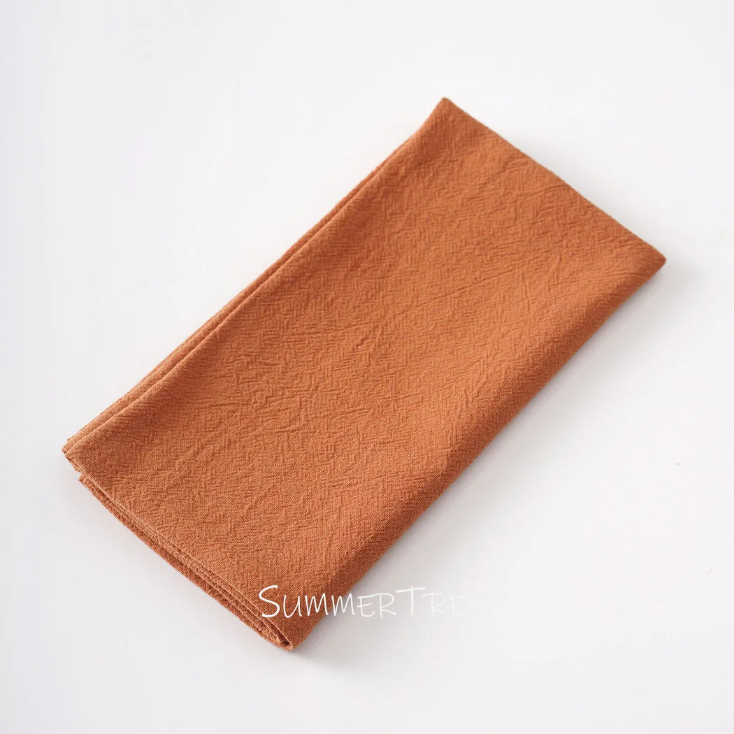 Serviette de table lot 24 coton reutilisable - vue 4 sur 6