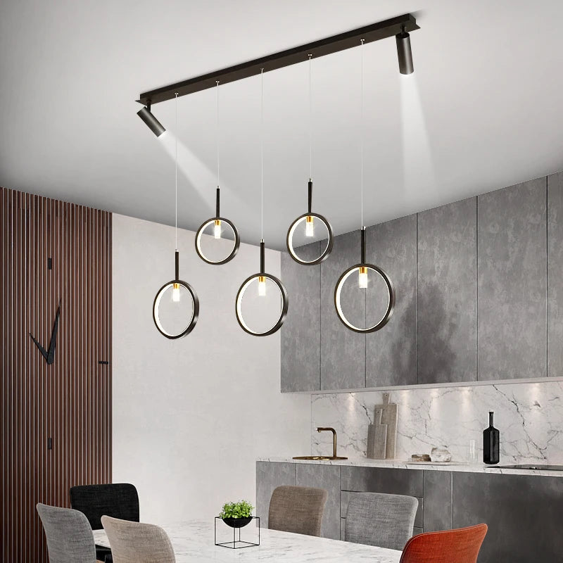 suspension moderne à led pour intérieur élégant et design - vue 3 sur 10