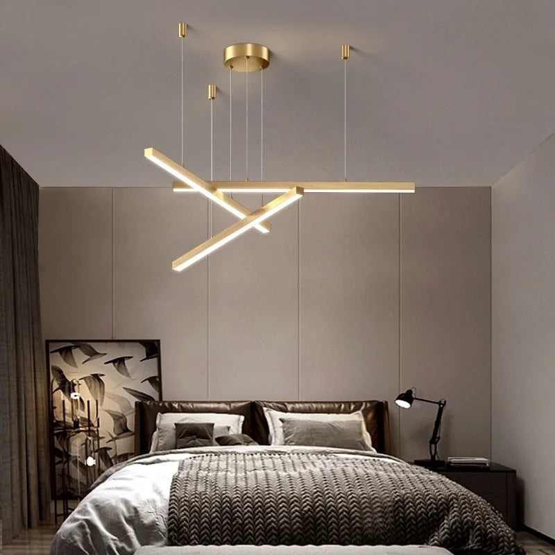 suspension moderne créative pour décoration intérieure interchangeable - vue 8 sur 9