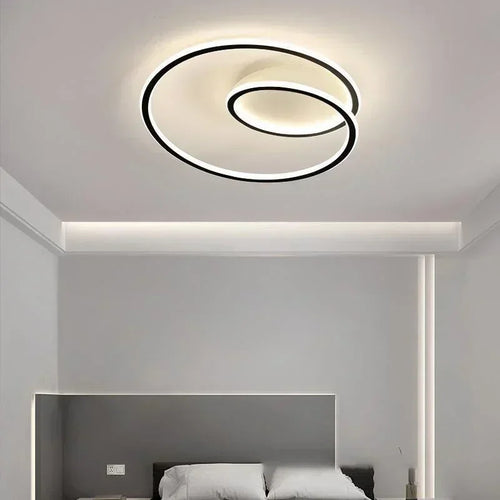 lustre moderne à leds pour décoration intérieure élégante - vue 4 sur 8