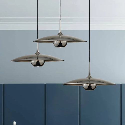 suspension soucoupe volante moderne avec poulie pour bars et restaurants - vue 2 sur 18