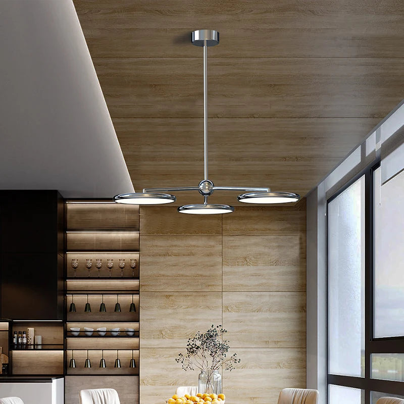 lustre moderne à suspension pour restaurant et salle à manger - vue 4 sur 9