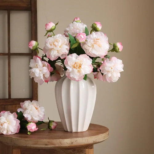 fleurs artificielles en soie pour décoration de café et restaurant - vue 7 sur 10