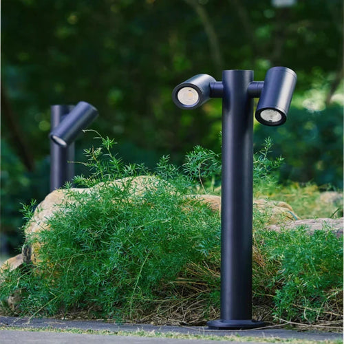 Lampe pelouse extérieure moderne et minimaliste de LED allume IP65 la pelouse de villa de jardin de cour allume l'éclairage extérieur de paysage de communauté de parc - vue 3 sur 10