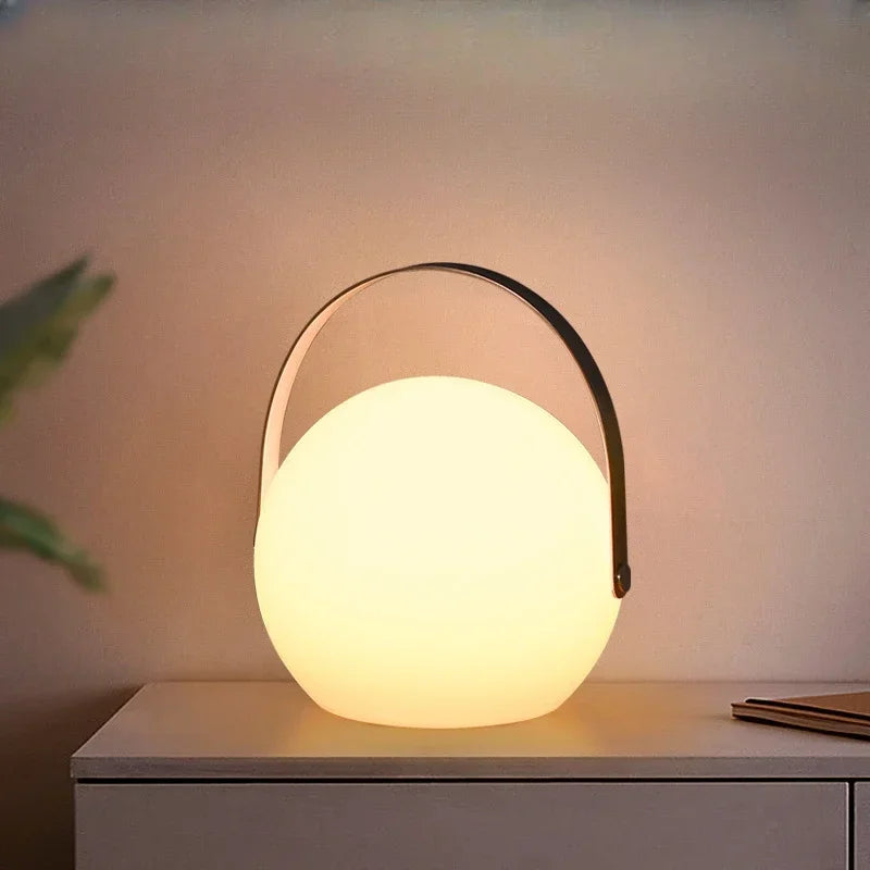 lampe portable rechargeable avec 16 couleurs à distance - vue 7 sur 8