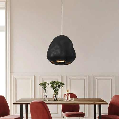 suspension Minimalisme nordique E27 LED lumières salle à manger Wabi Sabi décor à la maison - vue 2 sur 8