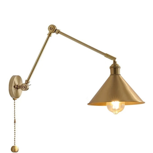 IWHD nordique moderne cuivre applique murale LED lampes applique décor à la maison éclairage intérieur chambre salle de bains salon escalier lumière Luminaria - vue 30 sur 32