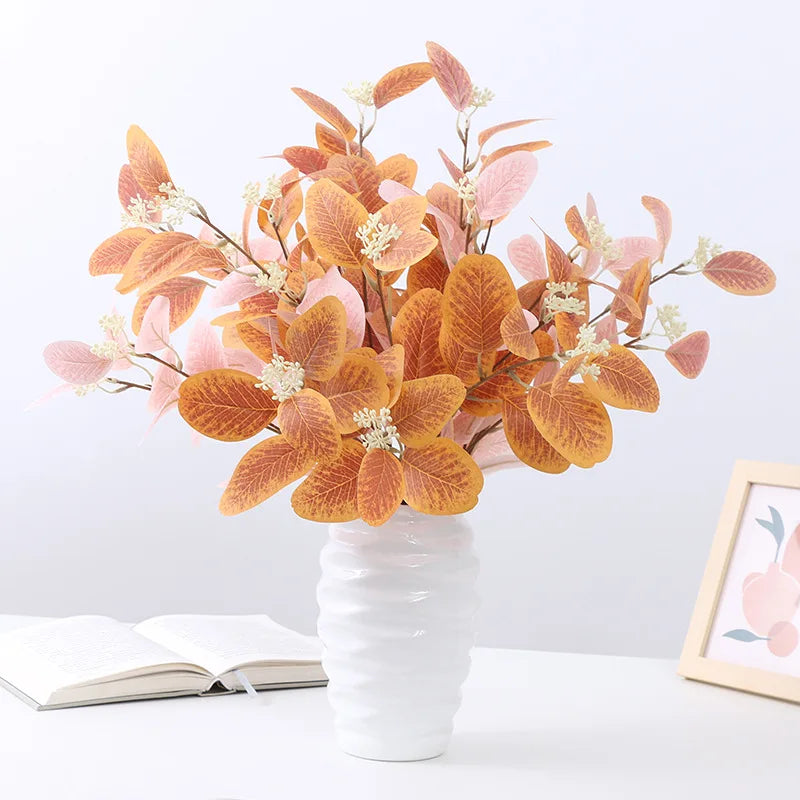 plantes artificielles eucalyptus avec fruits pour décoration moderne - vue 4 sur 12