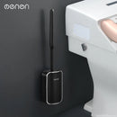 brosse de toilette luxe murale nettoyage rapide accessoires salle de bain