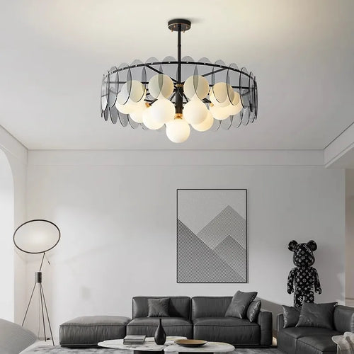 Lustre moderne led pour salle à manger pour plafond éclairage intérieur - vue 2 sur 16