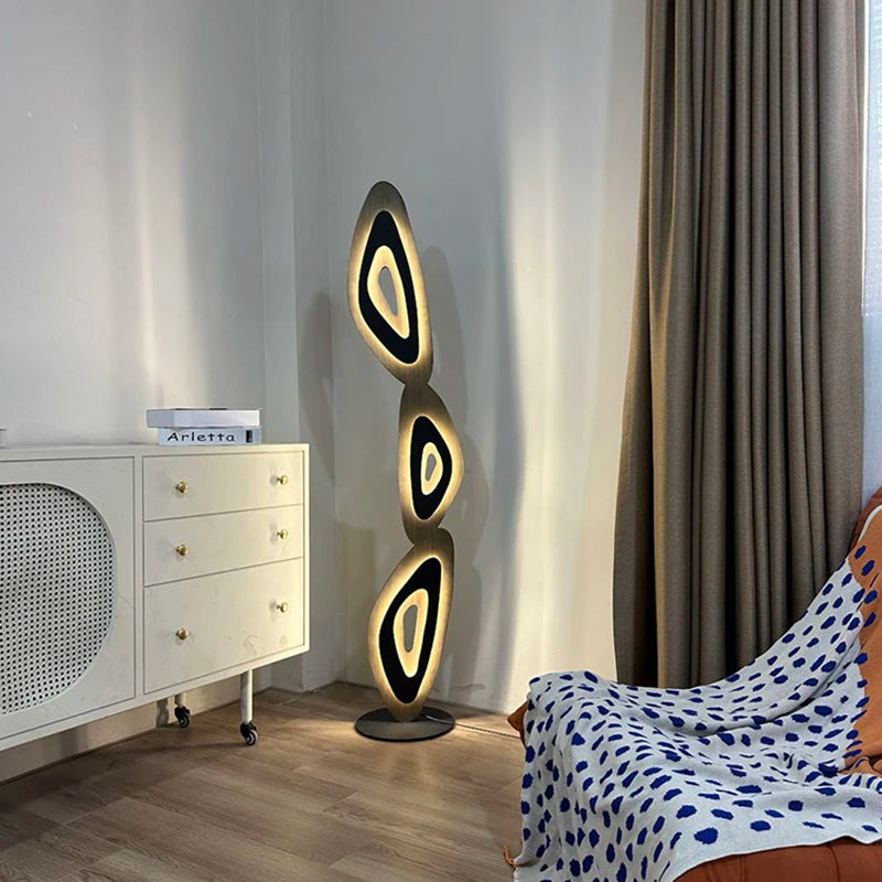 lampadaire led moderne design créatif art luminaires - vue 4 sur 5