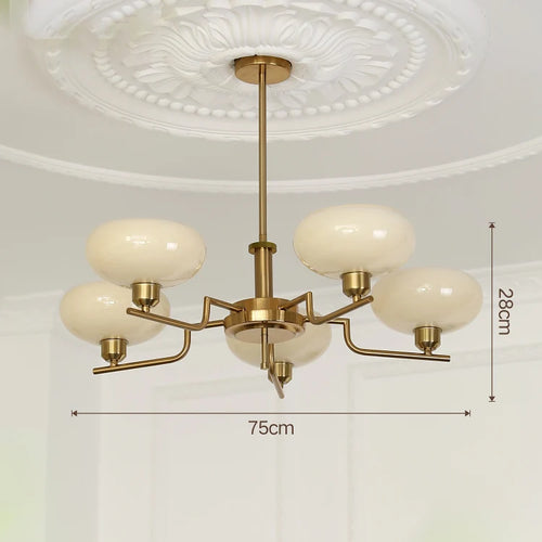 lustre bauhaus en verre pour décoration moderne et design - vue 14 sur 13