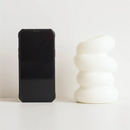 vase en spirale en plastique pour décoration créative de fleurs