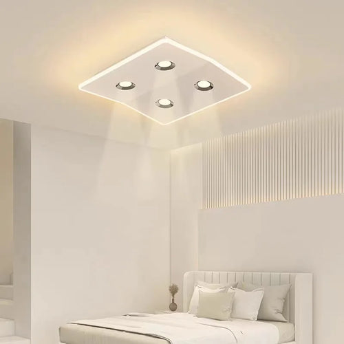 Plafonnier led moderne pour décor maison luminaire allée balcon - vue 4 sur 12