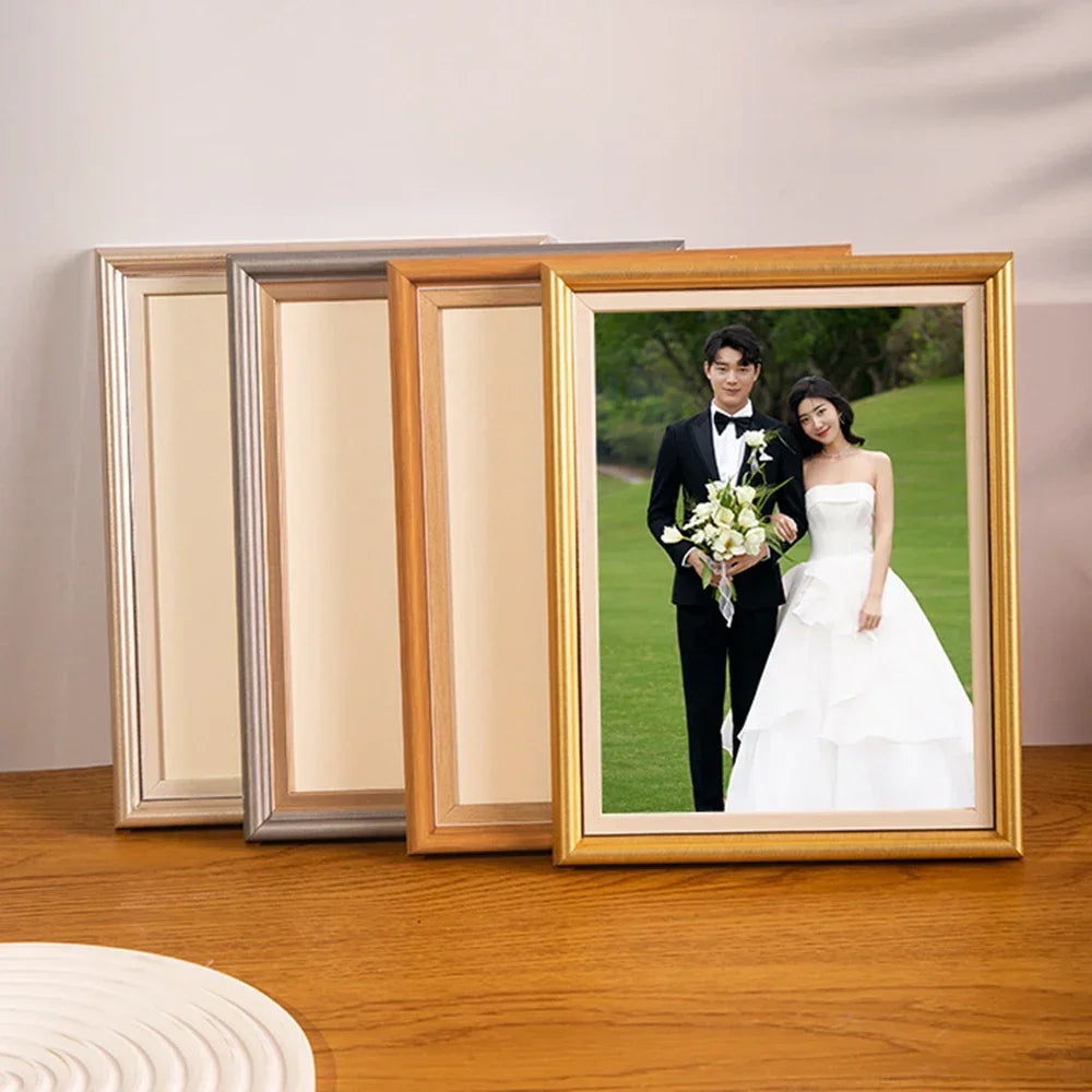 cadre photo en bois pour portraits de famille et voyages - vue 2 sur 10