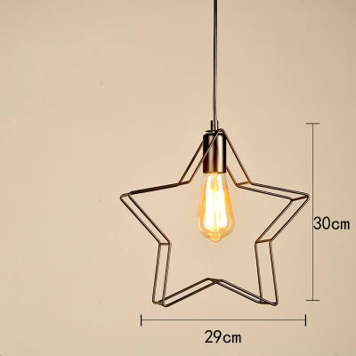 suspension industrielle vintage en fer pour restaurant bar loft - vue 9 sur 17