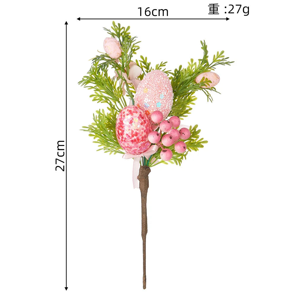branche d'oeufs de pâques pour décorations florales et jardin - vue 12 sur 13