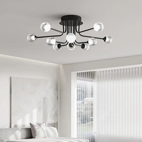 lustre créatif suspendu pour décoration moderne et artistique - vue 3 sur 8
