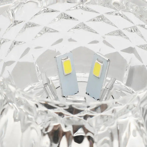 plafonnier en cristal led design moderne pour intérieur élégant - vue 5 sur 10