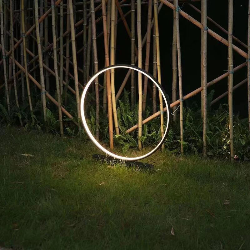 lampe de jardin moderne étanche pour éclairage extérieur - vue 3 sur 7