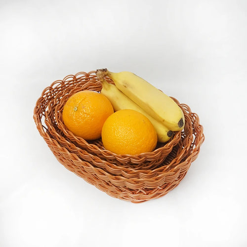 panier de rangement tissé pour collations et fruits - vue 3 sur 8