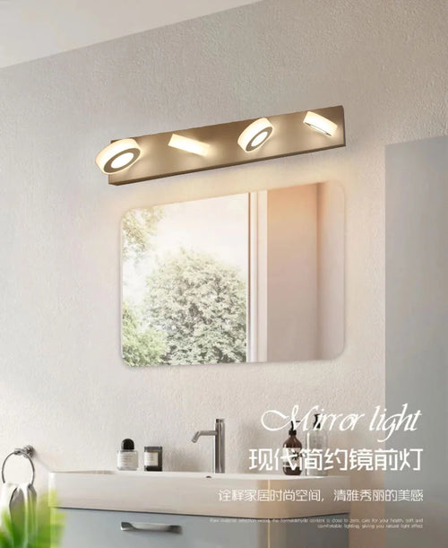 applique murale led moderne pour miroir et éclairage décoratif - vue 9 sur 9