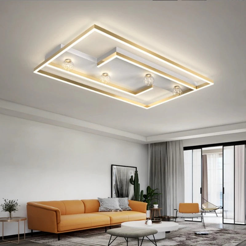 plafonnier led créatif style européen avec alexa décoration intérieure - vue 3 sur 9