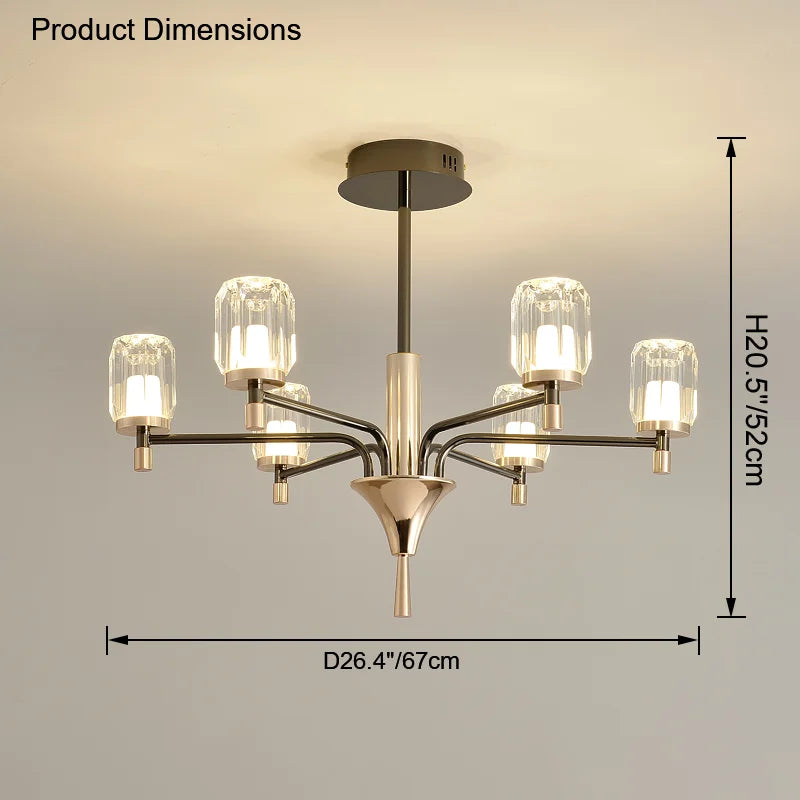 lustre moderne éclairage intérieur suspension design élégant - vue 9 sur 9