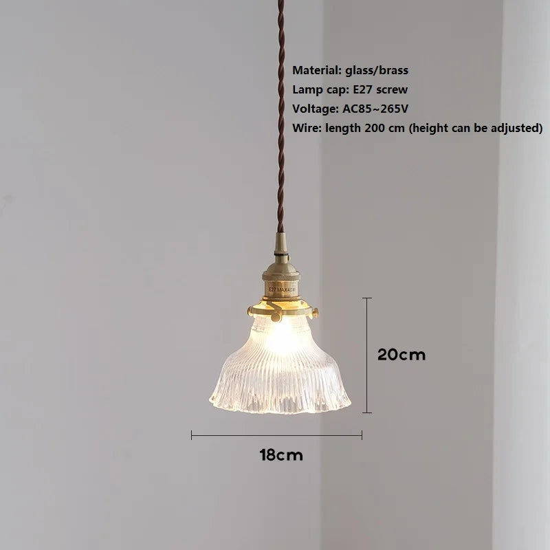 suspension vintage en verre japonais pour éclairage de loft