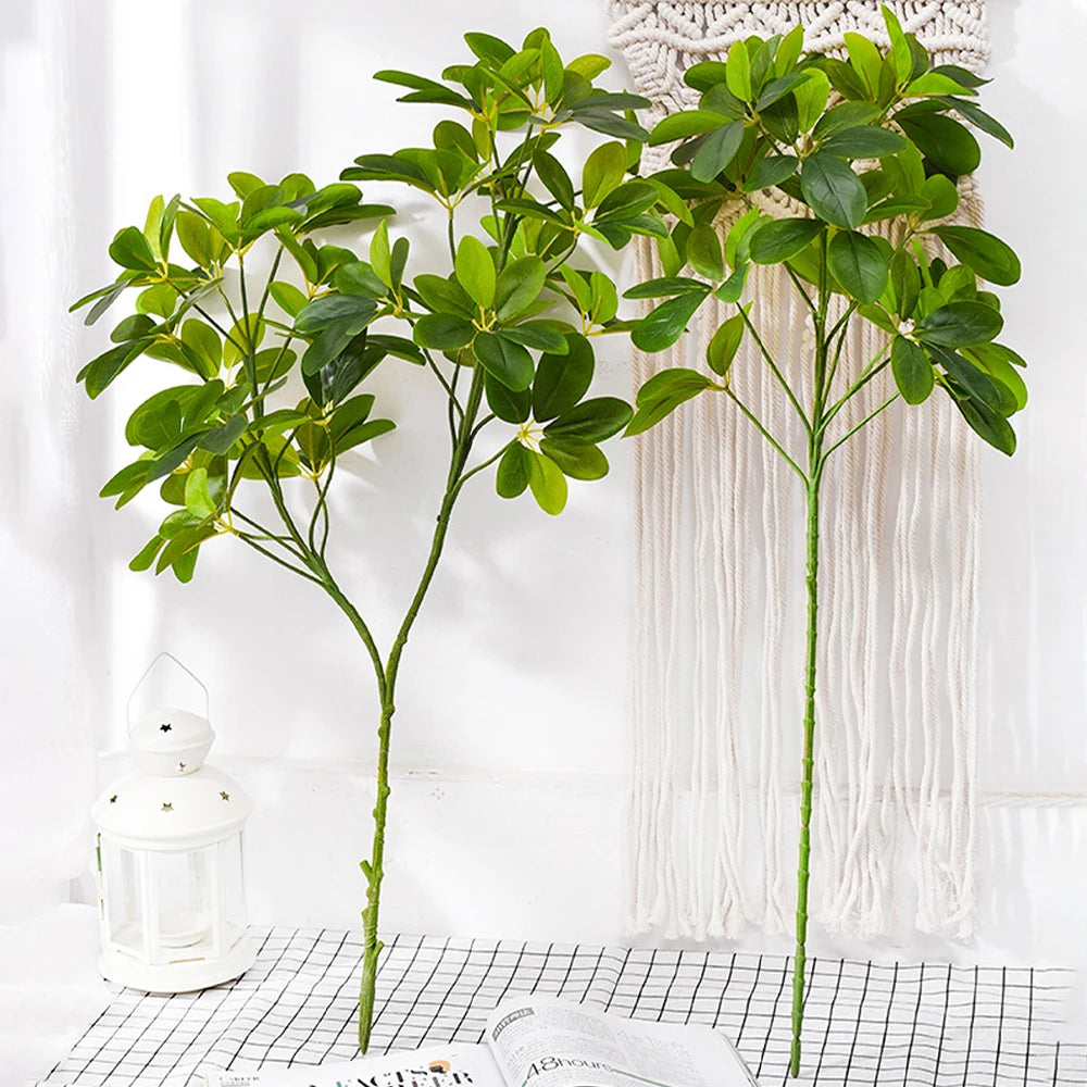 palmier artificiel grandes plantes tropicales en plastique pour décoration intérieure - vue 2 sur 7
