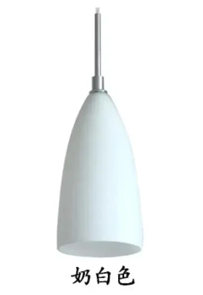 lustre suspendu en verre dépoli pour décoration moderne de la maison - vue 13 sur 13