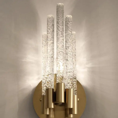 applique murale en cristal éclairage de luxe pour intérieur - vue 5 sur 8