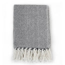 Plaid coton chevrons doux confortable pour salon chambre