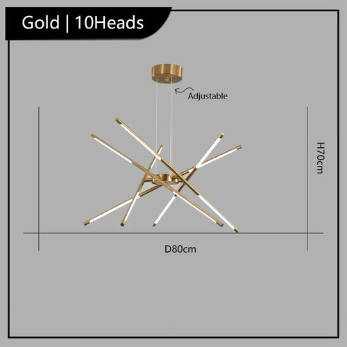 lustre suspendu winfordo design créatif led 	 décoratif - vue 14 sur 14